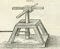 An illustration from M. Vitruvii Pollionis De architectura libri decem (1649)