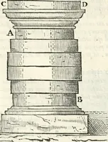 An illustration from M. Vitruvii Pollionis De architectura libri decem (1649)