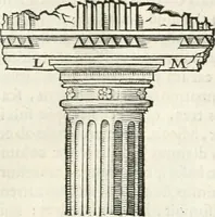 An illustration from M. Vitruvii Pollionis De architectura libri decem (1649)