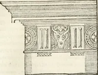 An illustration from M. Vitruvii Pollionis De architectura libri decem (1649)