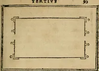 Picture 48 of 151 from M. Vitrvvii De architectura libri decem : summa diligentia recogniti atq; excusi : cum nonnullis figuris sub hoc signo * positis, nunq antea impraessis : additis Iulij Frontini De aqueductibus libris, proter materiae affinitatem (1523), leaf 102