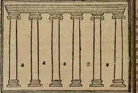 An illustration from M. Vitrvvii De architectura libri decem : summa diligentia recogniti atq; excusi : cum nonnullis figuris sub hoc signo * positis, nunq antea impraessis : additis Iulij Frontini De aqueductibus libris, proter materiae affinitatem (1523)