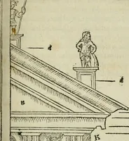 An illustration from M. Vitrvvii De architectura libri decem : summa diligentia recogniti atq; excusi : cum nonnullis figuris sub hoc signo * positis, nunq antea impraessis : additis Iulij Frontini De aqueductibus libris, proter materiae affinitatem (1523)