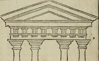 An illustration from M. Vitrvvii De architectura libri decem : summa diligentia recogniti atq; excusi : cum nonnullis figuris sub hoc signo * positis, nunq antea impraessis : additis Iulij Frontini De aqueductibus libris, proter materiae affinitatem (1523)