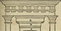 An illustration from M. Vitrvvii De architectura libri decem : summa diligentia recogniti atq; excusi : cum nonnullis figuris sub hoc signo * positis, nunq antea impraessis : additis Iulij Frontini De aqueductibus libris, proter materiae affinitatem (1523)