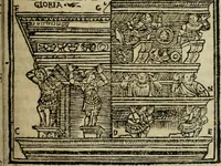 Picture 4 of 151 from M. Vitrvvii De architectura libri decem : summa diligentia recogniti atq; excusi : cum nonnullis figuris sub hoc signo * positis, nunq antea impraessis : additis Iulij Frontini De aqueductibus libris, proter materiae affinitatem (1523), leaf 18