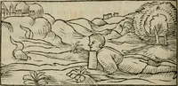 An illustration from M. Vitrvvii De architectura libri decem : summa diligentia recogniti atq; excusi : cum nonnullis figuris sub hoc signo * positis, nunq antea impraessis : additis Iulij Frontini De aqueductibus libris, proter materiae affinitatem (1523)