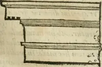 Picture 32 of 172 from M. Vitrvvii Pollionis De architectvra libri decem, ad Caes. Avgvstvm, omnibus omnium editionibus longè emendatiores, collatis veteribus exemplis (1586), leaf 116