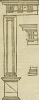 An illustration from M. Vitrvvii Pollionis De architectvra libri decem, ad Caes. Avgvstvm, omnibus omnium editionibus longè emendatiores, collatis veteribus exemplis (1586)