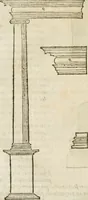 An illustration from M. Vitrvvii Pollionis De architectvra libri decem, ad Caes. Avgvstvm, omnibus omnium editionibus longè emendatiores, collatis veteribus exemplis (1586)
