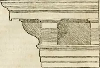 An illustration from M. Vitrvvii Pollionis De architectvra libri decem, ad Caes. Avgvstvm, omnibus omnium editionibus longè emendatiores, collatis veteribus exemplis (1586)