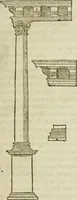 An illustration from M. Vitrvvii Pollionis De architectvra libri decem, ad Caes. Avgvstvm, omnibus omnium editionibus longè emendatiores, collatis veteribus exemplis (1586)