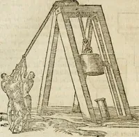 An illustration from M. Vitrvvii Pollionis De architectvra libri decem, ad Caes. Avgvstvm, omnibus omnium editionibus longè emendatiores, collatis veteribus exemplis (1586)