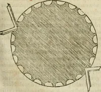 An illustration from M. Vitrvvii Pollionis De architectvra libri decem, ad Caes. Avgvstvm, omnibus omnium editionibus longè emendatiores, collatis veteribus exemplis (1586)