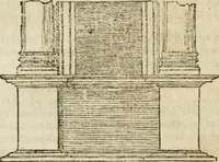 An illustration from M. Vitrvvii Pollionis De architectvra libri decem, ad Caes. Avgvstvm, omnibus omnium editionibus longè emendatiores, collatis veteribus exemplis (1586)