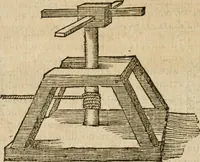 An illustration from M. Vitrvvii Pollionis De architectvra libri decem, ad Caes. Avgvstvm, omnibus omnium editionibus longè emendatiores, collatis veteribus exemplis (1586)