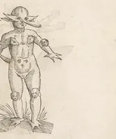 An illustration from Vlyssis Aldrouandi patricii Bononiensis Monstrorum historia : cum Paralipomenis historiae omnium animalium (1642)