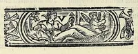 An illustration from Vlyssis Aldrovandi philosophi ac medici Bononiensis historiam naturalem in gymnasio Bononiensi profitentis, Ornithologiae, hoc est, De avibus historiae libri XII ... : cum indice septendecim linguarum copiosissimo (1599)