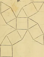 Picture 208 of 236 from Vnderweysung der Messung : mit dem Zirkel vn[d] Richtscheyt in Linien, Ebnen vnnd gantzen Corporen (1525), leaf 150