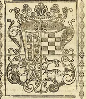 An illustration from Vniversidad florida de horladas voces : diestra capilla de cherubicas, y seraphicas, que celebran devotas la Concepcion Purissima de Maria. (1692)