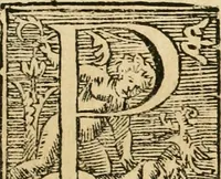 An illustration from Vocabolario toscano dell' arte del disegno : nel quale si esplicano i propri termini e voci, non solo della pittura, scultura & architettura, ma ancora di altre arti a quelle subordinate, e che abbiano per fondamento il disegno : con la notizia de'nomi e qualità delle gioie, metalli, pietre dure, marmi, pietre tenere, sassi, legnami, colori, strumenti, ed ogn'altra materia, che seruir possa, tanto alla costruzione di edificj e loro ornato, quanto alla stessa pittura e scultura (1681)