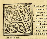 An illustration from Vocabulario en lengua castellana y mexicana, (1571)