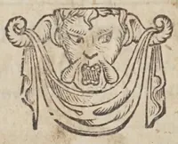 An illustration from Vocabulario manual de las lenguas castellana, y mexicana : en que se contienen las palabras, preguntas, y respuestas mas co[m]munes, y ordinarias que se suelen offrecer en el trato, y communicacion entre Españoles, é Indios (1611)