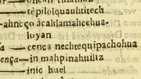 An illustration from Vocabulario manual de las lenguas castellana, y mexicana. : En que se contienen las palabras, preguntas y respuestas mas comunes y ordinarias que se suelen ofrecer en el trato y comunicacion entre Españoles è Indios. (1668)