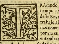An illustration from Vocabulario manual de las lenguas castellana, y mexicana. : En que se contienen las palabras, preguntas y respuestas mas comunes y ordinarias que se suelen ofrecer en el trato y comunicacion entre Españoles è Indios. (1668)