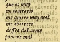 An illustration from Vocabulario manual de las lenguas castellana, y mexicana. : En que se contienen las palabras, preguntas y respuestas mas comunes y ordinarias que se suelen ofrecer en el trato y comunicacion entre Españoles, è Indios. (1690)