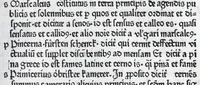An illustration from Vocabularius rerum