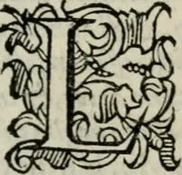 An illustration from Vocabularo de las dos lenguas toscana y castellana (1587)