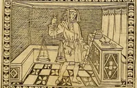 An illustration from Volgarizzamento del libro de' costumi e degli offizii de' nobili sopra il giuoco degli scacchi di frate Jacopo da Cessole, tratto nuovamente da un codice Magliabechiano (1829)