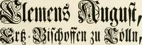 An illustration from Vollständiges Diarium von den merckwürdigsten Begebenheiten die sich vor, in und nach der höchst-beglückten Wahl und Crönung des allerdurchlauchtigsten, grossmächtigsten und unüberwindlichsten Fürsten und Herrn, Herrn Carls des VII., erwehlten Römischen Kaysers ... im gantzen Heil. Röm. Reich, und sonderlich in dieser freyen Reichs- und Wahl-Stadt Franckfurt am Mayn zugetragen : nebst umständlicher Beschreibung der Ein- und Aufzüge, Freuden-Feste, und übrigen feyerlichen Handlungen, sammt vielen Urkunden, Portraits, und andern Kupferstichen : auch einem Anhang von Beylagen, und ausführlichem Register .. (1742)