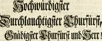 An illustration from Vollständiges Diarium von den merckwürdigsten Begebenheiten die sich vor, in und nach der höchst-beglückten Wahl und Crönung des allerdurchlauchtigsten, grossmächtigsten und unüberwindlichsten Fürsten und Herrn, Herrn Carls des VII., erwehlten Römischen Kaysers ... im gantzen Heil. Röm. Reich, und sonderlich in dieser freyen Reichs- und Wahl-Stadt Franckfurt am Mayn zugetragen : nebst umständlicher Beschreibung der Ein- und Aufzüge, Freuden-Feste, und übrigen feyerlichen Handlungen, sammt vielen Urkunden, Portraits, und andern Kupferstichen : auch einem Anhang von Beylagen, und ausführlichem Register .. (1742)