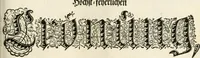 An illustration from Vollständiges Diarium von den merckwürdigsten Begebenheiten die sich vor, in und nach der höchst-beglückten Wahl und Crönung des allerdurchlauchtigsten, grossmächtigsten und unüberwindlichsten Fürsten und Herrn, Herrn Carls des VII., erwehlten Römischen Kaysers ... im gantzen Heil. Röm. Reich, und sonderlich in dieser freyen Reichs- und Wahl-Stadt Franckfurt am Mayn zugetragen : nebst umständlicher Beschreibung der Ein- und Aufzüge, Freuden-Feste, und übrigen feyerlichen Handlungen, sammt vielen Urkunden, Portraits, und andern Kupferstichen : auch einem Anhang von Beylagen, und ausführlichem Register .. (1742)