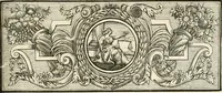 An illustration from Vollständiges Diarium von den merckwürdigsten Begebenheiten die sich vor, in und nach der höchst-beglückten Wahl und Crönung des allerdurchlauchtigsten, grossmächtigsten und unüberwindlichsten Fürsten und Herrn, Herrn Carls des VII., erwehlten Römischen Kaysers ... im gantzen Heil. Röm. Reich, und sonderlich in dieser freyen Reichs- und Wahl-Stadt Franckfurt am Mayn zugetragen : nebst umständlicher Beschreibung der Ein- und Aufzüge, Freuden-Feste, und übrigen feyerlichen Handlungen, sammt vielen Urkunden, Portraits, und andern Kupferstichen : auch einem Anhang von Beylagen, und ausführlichem Register .. (1742)