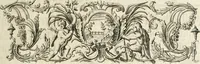 An illustration from Vollständiges Diarium von den merckwürdigsten Begebenheiten die sich vor, in und nach der höchst-beglückten Wahl und Crönung des allerdurchlauchtigsten, grossmächtigsten und unüberwindlichsten Fürsten und Herrn, Herrn Carls des VII., erwehlten Römischen Kaysers ... im gantzen Heil. Röm. Reich, und sonderlich in dieser freyen Reichs- und Wahl-Stadt Franckfurt am Mayn zugetragen : nebst umständlicher Beschreibung der Ein- und Aufzüge, Freuden-Feste, und übrigen feyerlichen Handlungen, sammt vielen Urkunden, Portraits, und andern Kupferstichen : auch einem Anhang von Beylagen, und ausführlichem Register .. (1742)