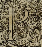 An illustration from Volume premier[-troisiesme] des Chroniques d'Enguerran de Monstrelet gentil-homme iadis demeurant a Cambray en Cambresis. : Contenans les cruelles guerres ciuilles entre les maisons d'Orleans & de Bourgongne, l'occupation de Paris & Normandie par les Anglois, l'expulsion d'iceux, & autres choses memorables aduenues de son temps en ce royaume, & paÿs estranges. Histoire de bel exemple & de grand fruict aux Francois, commenceant en l'an M. CCCC. où finist celle de Iean Froissart, & finissant en l'an M.CCCC.LXVII. peu outre le commencement de celle de Mess. Philippes de Commines. (1572)