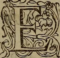 An illustration from Volume premier[-troisiesme] des Chroniques d'Enguerran de Monstrelet gentil-homme iadis demeurant a Cambray en Cambresis. : Contenans les cruelles guerres ciuilles entre les maisons d'Orleans & de Bourgongne, l'occupation de Paris & Normandie par les Anglois, l'expulsion d'iceux, & autres choses memorables aduenues de son temps en ce royaume, & paÿs estranges. Histoire de bel exemple & de grand fruict aux Francois, commenceant en l'an M. CCCC. où finist celle de Iean Froissart, & finissant en l'an M.CCCC.LXVII. peu outre le commencement de celle de Mess. Philippes de Commines. (1572)