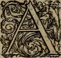 An illustration from Volume premier[-troisiesme] des Chroniques d'Enguerran de Monstrelet gentil-homme iadis demeurant a Cambray en Cambresis. : Contenans les cruelles guerres ciuilles entre les maisons d'Orleans & de Bourgongne, l'occupation de Paris & Normandie par les Anglois, l'expulsion d'iceux, & autres choses memorables aduenues de son temps en ce royaume, & paÿs estranges. Histoire de bel exemple & de grand fruict aux Francois, commenceant en l'an M. CCCC. où finist celle de Iean Froissart, & finissant en l'an M.CCCC.LXVII. peu outre le commencement de celle de Mess. Philippes de Commines. (1572)