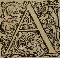 An illustration from Volume premier[-troisiesme] des Chroniques d'Enguerran de Monstrelet gentil-homme iadis demeurant a Cambray en Cambresis. : Contenans les cruelles guerres ciuilles entre les maisons d'Orleans & de Bourgongne, l'occupation de Paris & Normandie par les Anglois, l'expulsion d'iceux, & autres choses memorables aduenues de son temps en ce royaume, & paÿs estranges. Histoire de bel exemple & de grand fruict aux Francois, commenceant en l'an M. CCCC. où finist celle de Iean Froissart, & finissant en l'an M.CCCC.LXVII. peu outre le commencement de celle de Mess. Philippes de Commines. (1572)