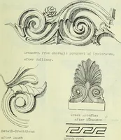 An illustration from The volute in architecture and architectural decoration with particular reference to its introduction into the Ionic order (1918)