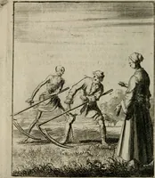 Picture 46 of 50 from Voncken der liefde Jesu, van het Godt-begerende zielen-vuur : zynde bloemetjes der saalige hoope, tot verheugelykheid der wandelaars, langs den weg, na vreeden-ryk : een behelsinge van vyftig sinne-beelden, met hunne, daar op speelende, verssen, en heylige spreuken (1696), leaf 211