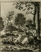 Picture 17 of 50 from Voncken der liefde Jesu, van het Godt-begerende zielen-vuur : zynde bloemetjes der saalige hoope, tot verheugelykheid der wandelaars, langs den weg, na vreeden-ryk : een behelsinge van vyftig sinne-beelden, met hunne, daar op speelende, verssen, en heylige spreuken (1696), leaf 83