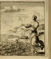 An illustration from Voncken der liefde Jesu, van het Godtbegerende zielenvier : bloemitjes der salige hoope, tot verheugelykheid der wandelaars langs den weg, na vreden ryk : een behelsinge van vyftig sinne-beelden, met hunne daar op spelende verssen, en heylige spreuken (1687)