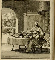 An illustration from Voncken der liefde Jesu, van het Godtbegerende zielenvier : bloemitjes der salige hoope, tot verheugelykheid der wandelaars langs den weg, na vreden ryk : een behelsinge van vyftig sinne-beelden, met hunne daar op spelende verssen, en heylige spreuken (1687)