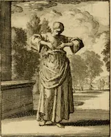 An illustration from Voncken der liefde Jesu, van het Godtbegerende zielenvier : bloemitjes der salige hoope, tot verheugelykheid der wandelaars langs den weg, na vreden ryk : een behelsinge van vyftig sinne-beelden, met hunne daar op spelende verssen, en heylige spreuken (1687)