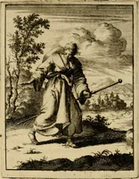 An illustration from Voncken der liefde Jesu, van het Godtbegerende zielenvier : bloemitjes der salige hoope, tot verheugelykheid der wandelaars langs den weg, na vreden ryk : een behelsinge van vyftig sinne-beelden, met hunne daar op spelende verssen, en heylige spreuken (1687)