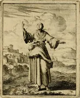 An illustration from Voncken der liefde Jesu, van het Godtbegerende zielenvier : bloemitjes der salige hoope, tot verheugelykheid der wandelaars langs den weg, na vreden ryk : een behelsinge van vyftig sinne-beelden, met hunne daar op spelende verssen, en heylige spreuken (1687)